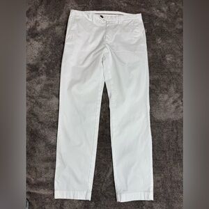 Brooks Brothers White Ankle & Cropped Jeans women.